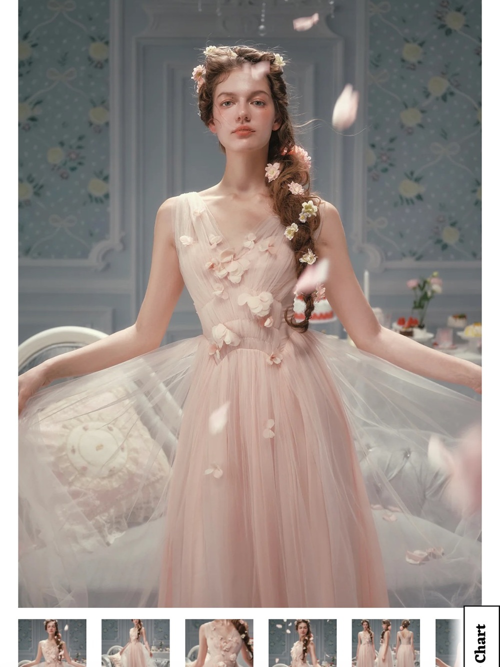 Lacemade Louis Rose dress - Picture 3 of 7